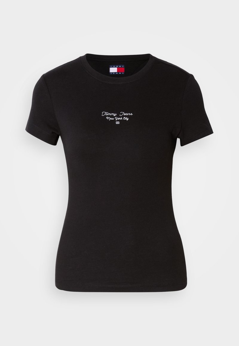 Tommy Jeans T-shirt print zwart