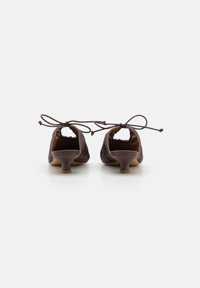 By Malene Birger MASEY - Ciabattine - dark mahogany