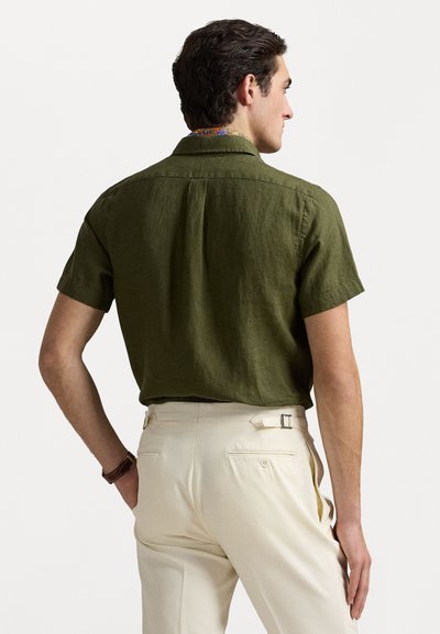 Polo Ralph Lauren CUSTOM FIT LINEN SHIRT - Chemise - new olive