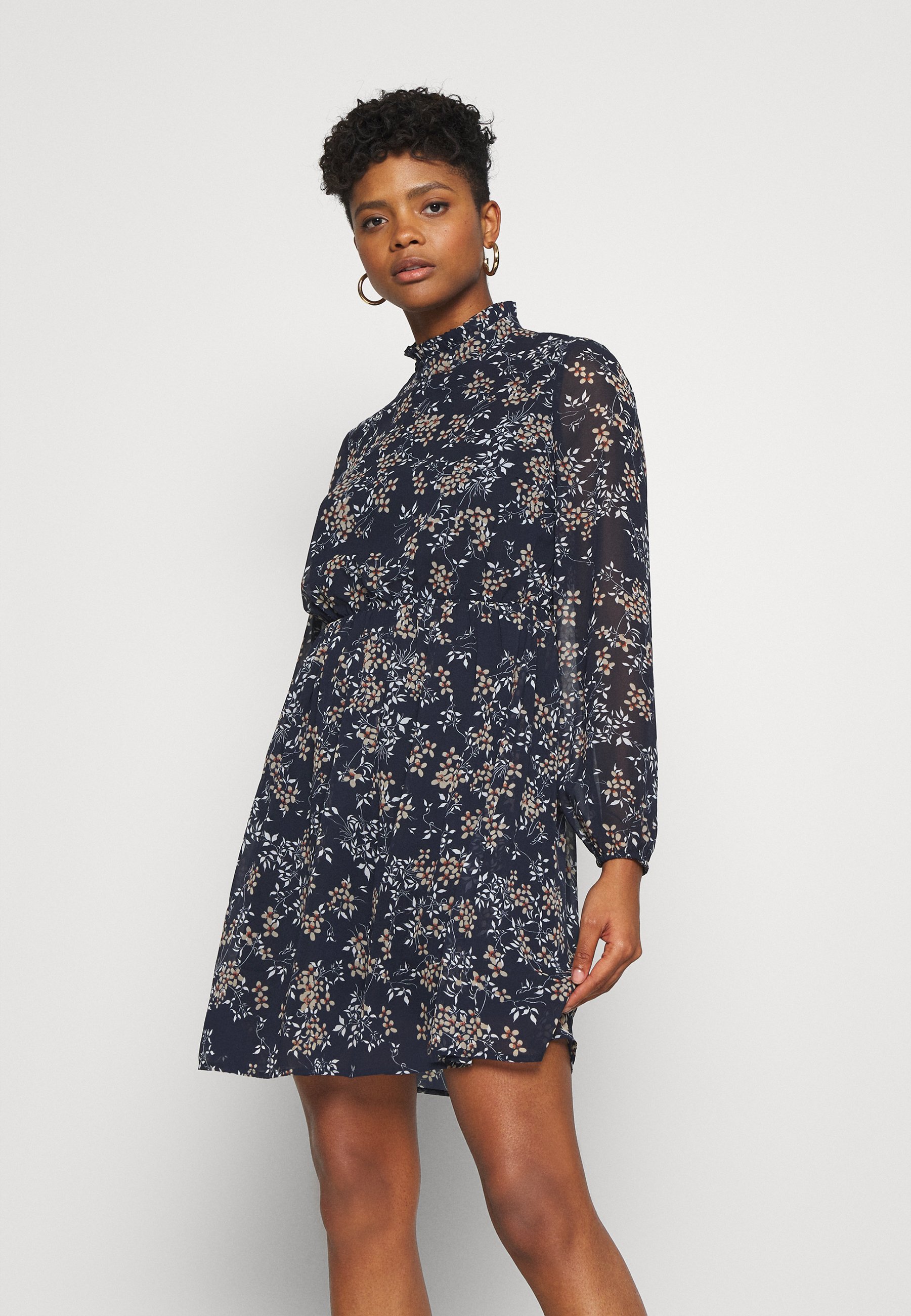 VERO MODA Damen Vmvilde L/S Short Dress Exp Ga Kleid VERO MODA Damen Vmvilde L/S Short Dress Exp Ga Kleid
