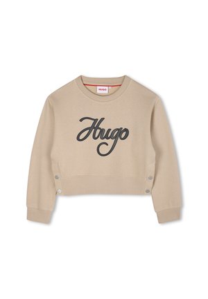 MET RONDE HALS - Sweatshirt - sand