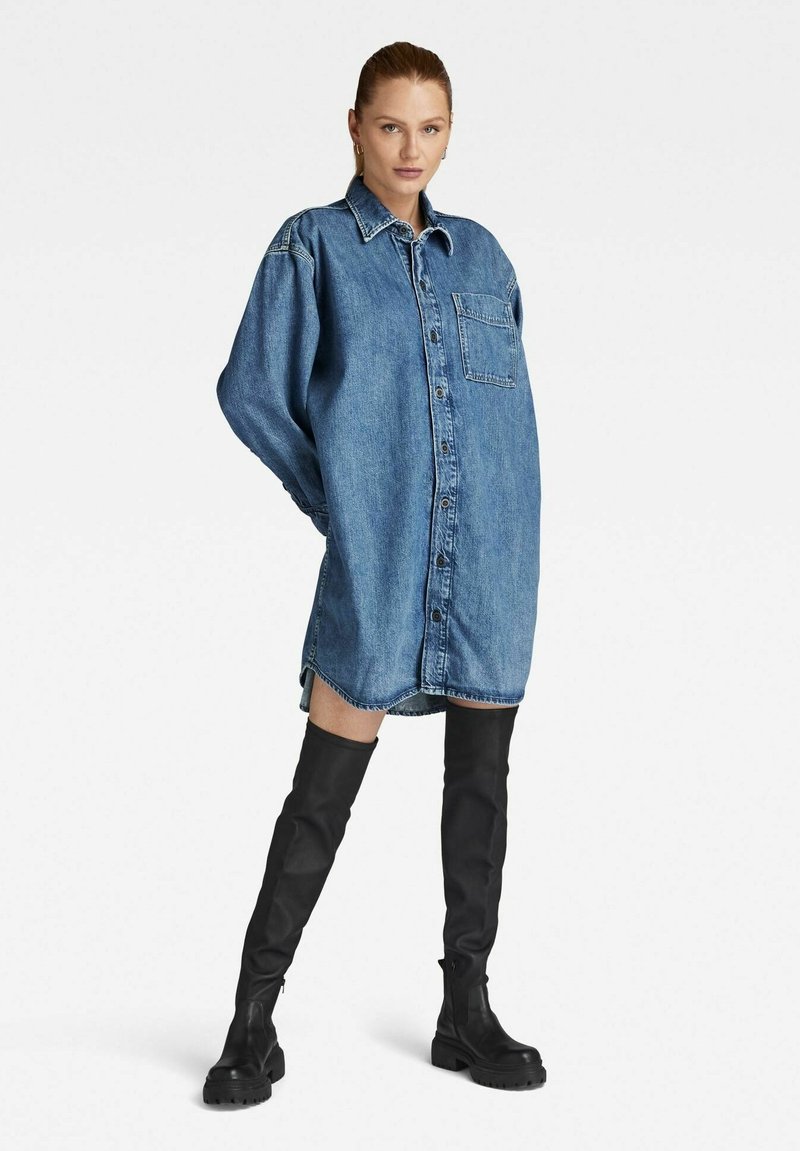 G-Star Jeansjurken blauw