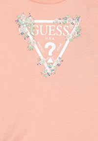 Guess TODDLERCORE SLEEVES INTERLOCK DRESS - Jerseykjole - pouf pink