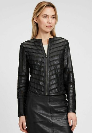 GGSURI LELEV - Lederjacke - black