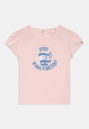 Tommy Hilfiger GIRLS GRAPHIC TEE - Μπλουζάκι με στάμπα - precious pink