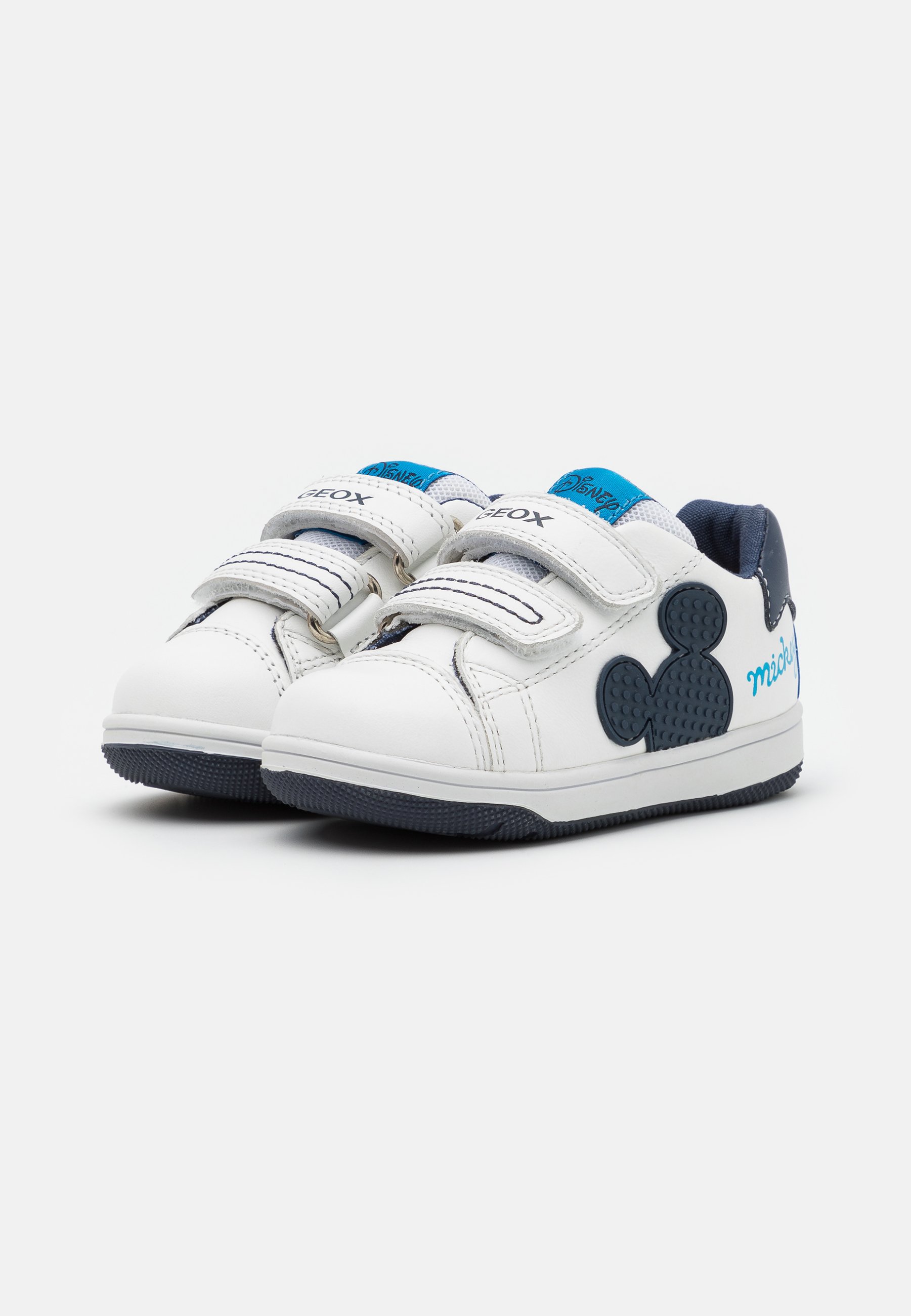 Geox Disney Mickey Mouse GEOX BABY NEW FLICK BOY - Sneakers basse -  white/navy/bianco - Zalando.it
