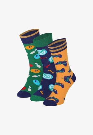 Yuhu, HERREN SOCKEN 3ER PACK - Socks - gelb