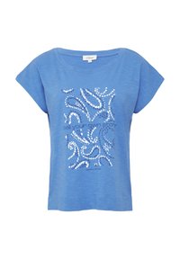 Printtipaita - royalblau