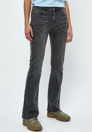 MINEW ENZO JEANS - Flared-farkut - dark grey