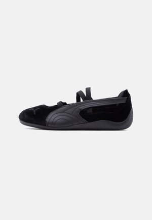 Puma SPEEDCAT JR UNISEX - Balerínky s remienkom okolo členku - black