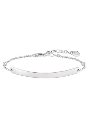 Bracelet - silver coloured, white