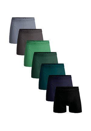 7 PACK - Calzoncillos - black blue green grey