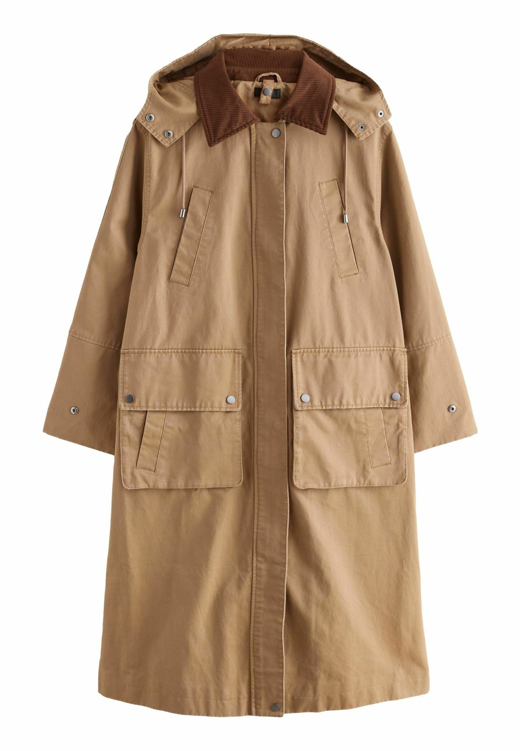 Next WAXY LOOK - Regenjas - camel/bruin - Zalando.nl