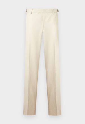 Cavalli Uomo, BUCKLE PANT - Chino-püksid - off white