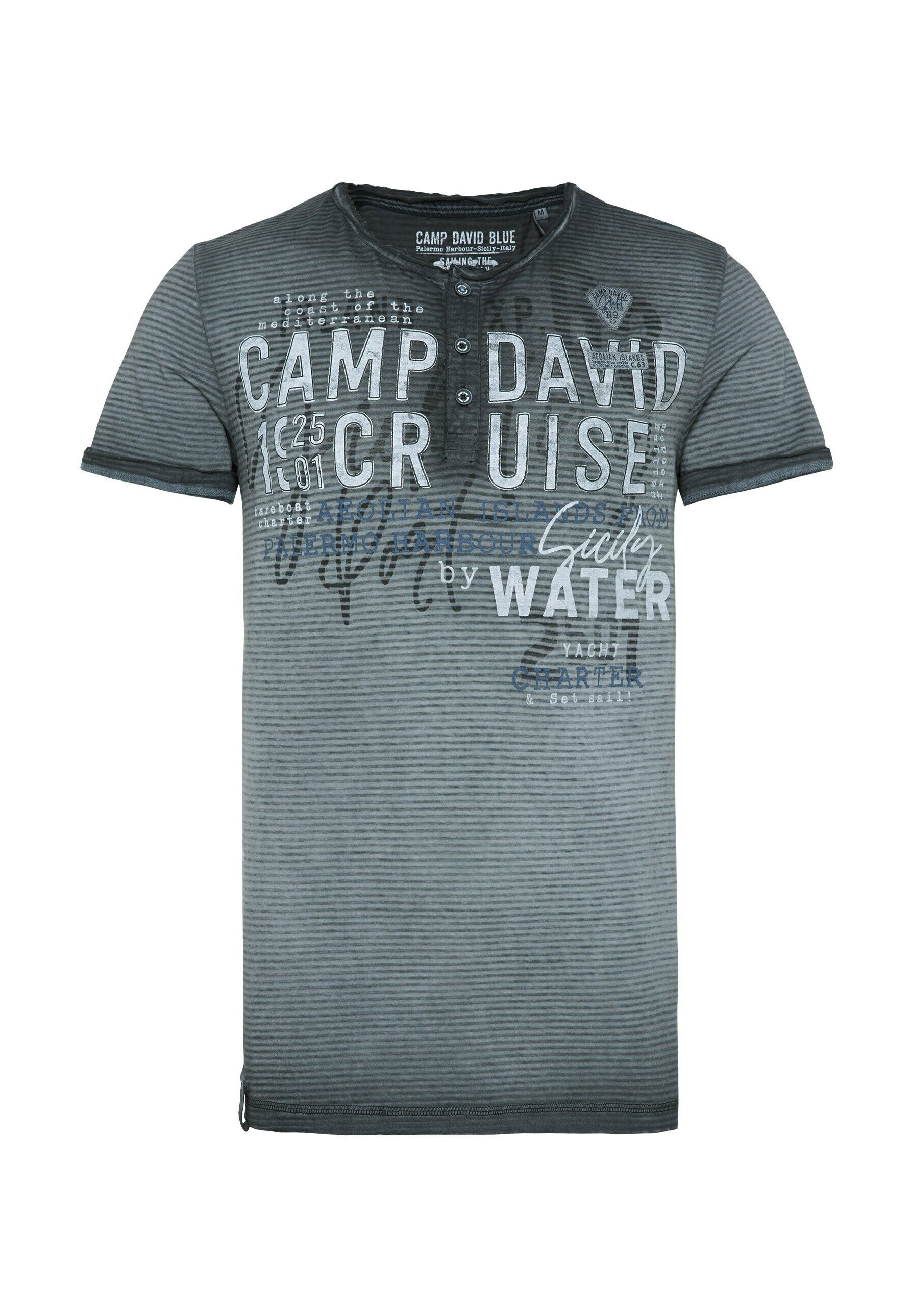 Camp David GESTREIFTES LOGO ARTWORK 
