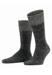 Esprit - MULTICOLOUR BOOT WITH PATTERN - Socken - black Thumbnail-Bild 1