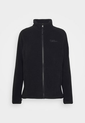 Jack Wolfskin MOONRISE   - Giacca in pile - black