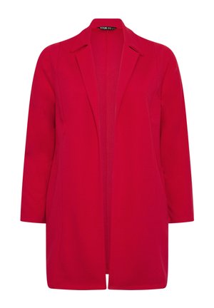 Yours Clothing, WOMEN'S BLAZERS - BLAZER/SPORTS JACKET - Kurzmantel - red