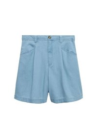 Mango Denim shorts - light blue