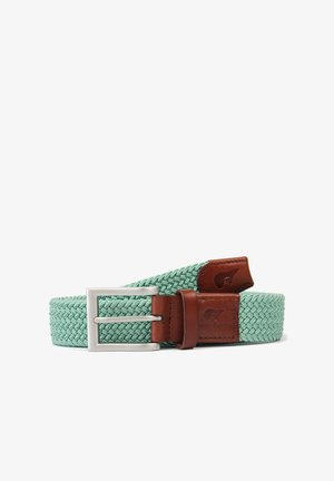 Slopes&Town, STRETCH UNISEX BELT - Gevlochten riem - mint green