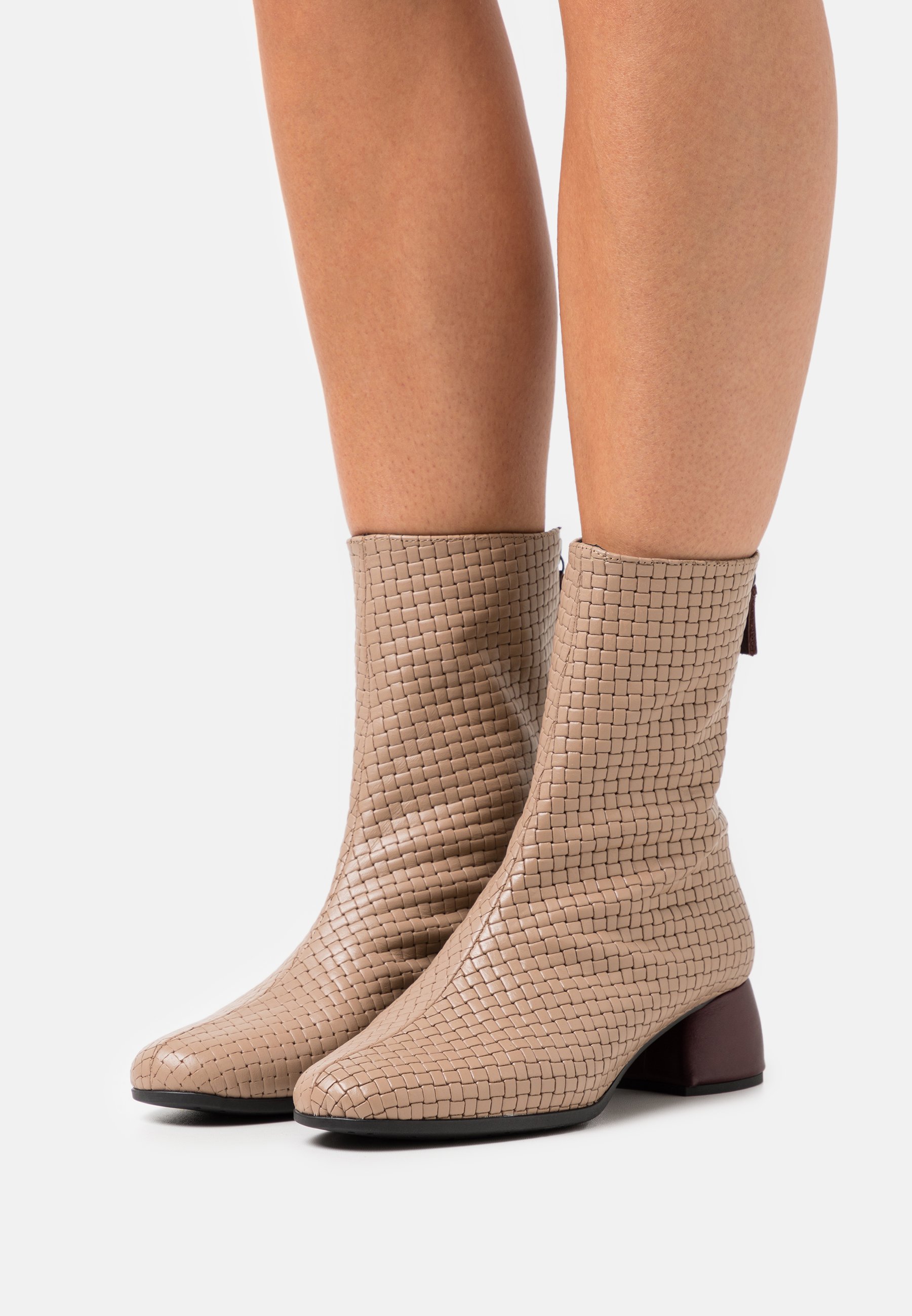 Gaimo CHUCK - Botines - country taupe/helsinky burdeos/marrón topo - Zalando .es