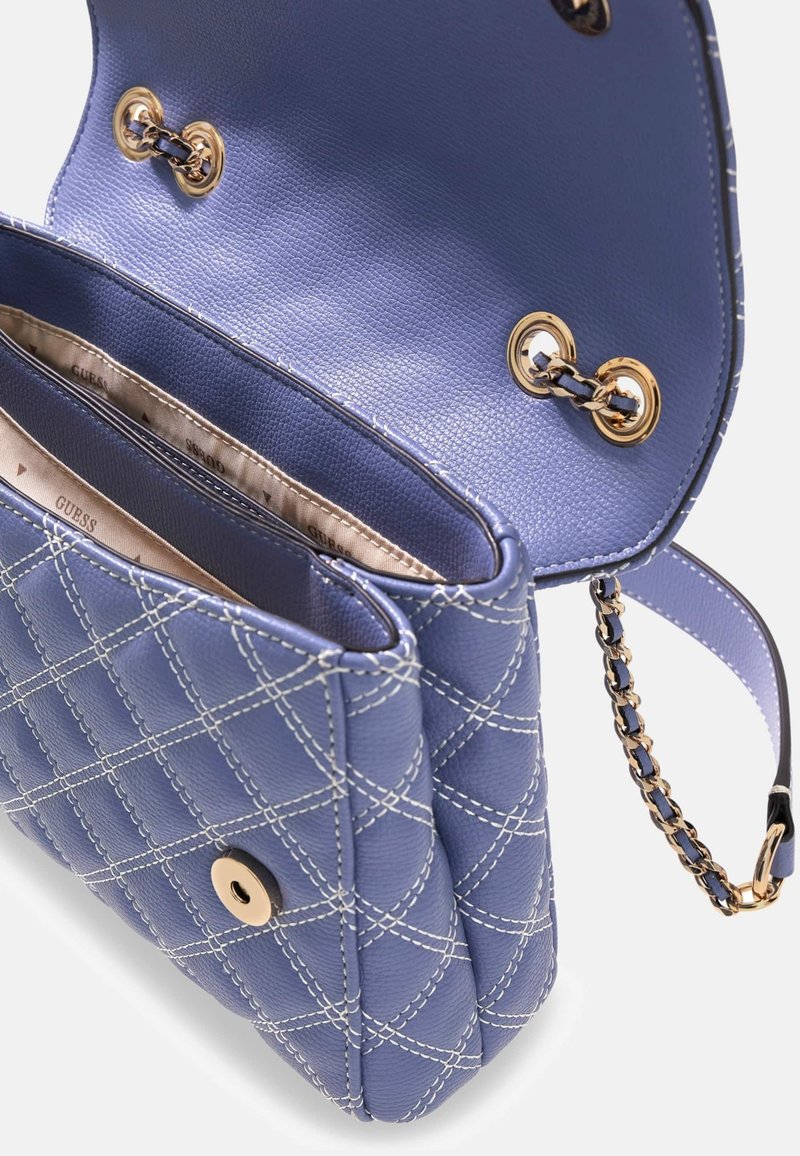 GUESS Giully Two Compartment Convertible Flap Black