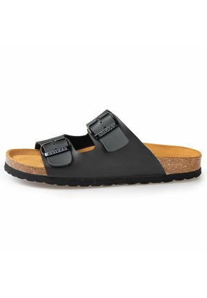 KORFU - Slip-on sandaler - schwarz