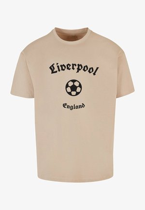 Merchcode, LIVERPOOL HEAVY - T-shirt z nadrukiem