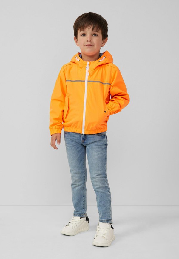 MIT ELASTISC UND DEKORATIVEN NÄHTEN - Übergangsjacke - orange