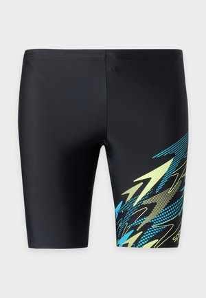 Speedo, MEDLEY LOGO JAMMER - Caleçon de bain - anthracite/hyper teal