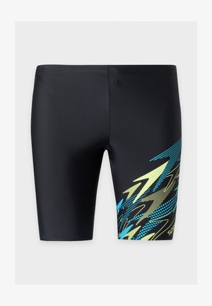 Speedo, MEDLEY LOGO JAMMER - Caleçon de bain - anthracite/hyper teal