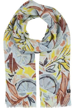 TROPICAL FLORAL  STOLA - Fular - zen blue