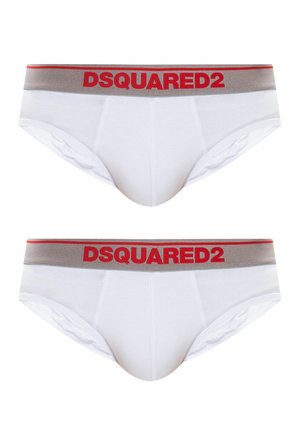 Dsquared2 CONFEZIONE DA 2  - Slip - bianco