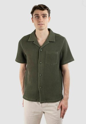 CAMERON WAFFLE-LEAF - Overhemd - green