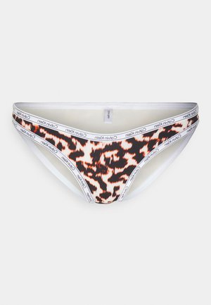 HIGH LEG CHEEKY - Cuecas de biquíni - brown