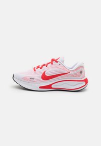 JOURNEY RUN - Road running shoes - white/light crimson/bright crimson/black