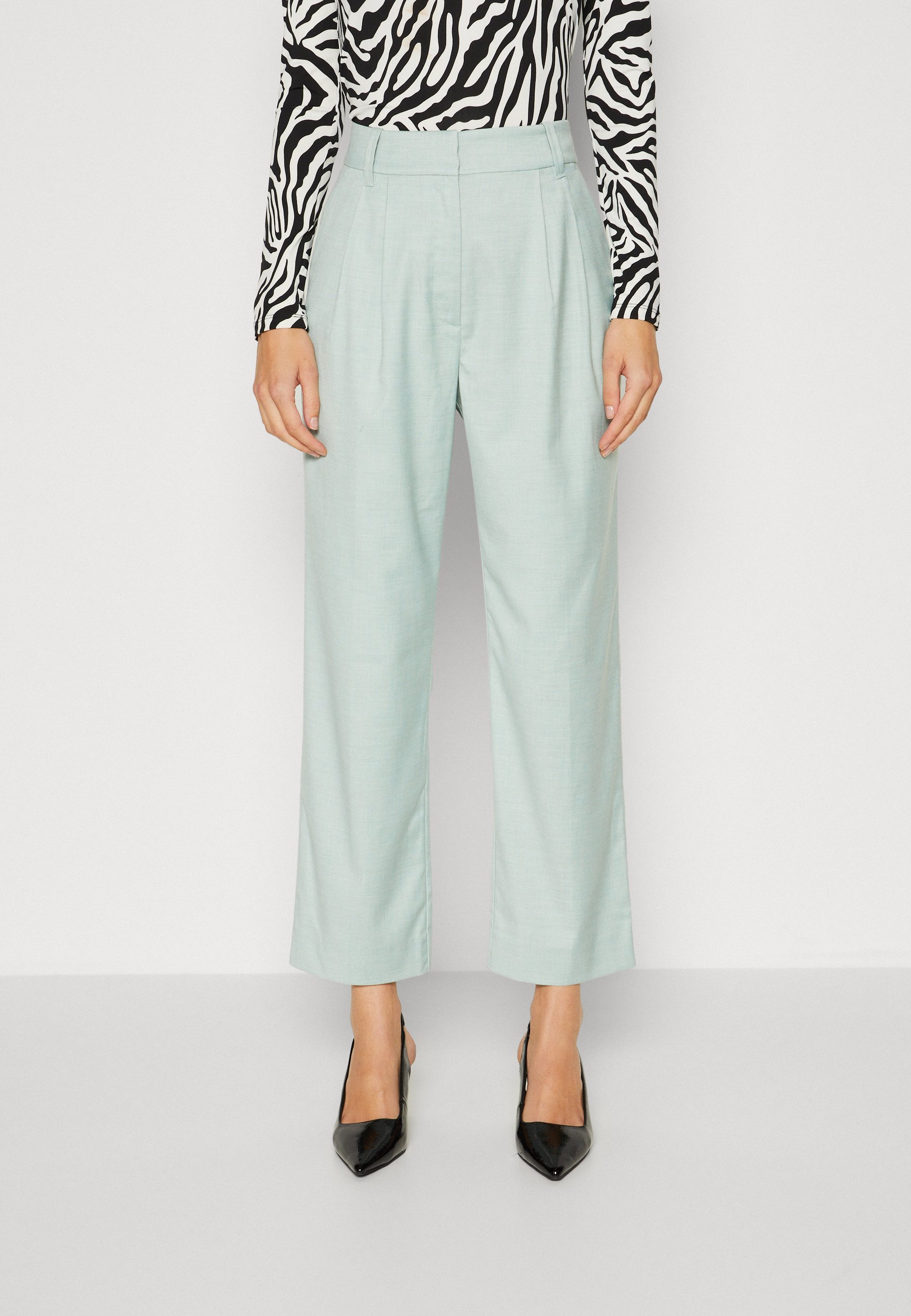 Mos Mosh CHLEO PANT - Trousers - wasabi/light green - Zalando.ie