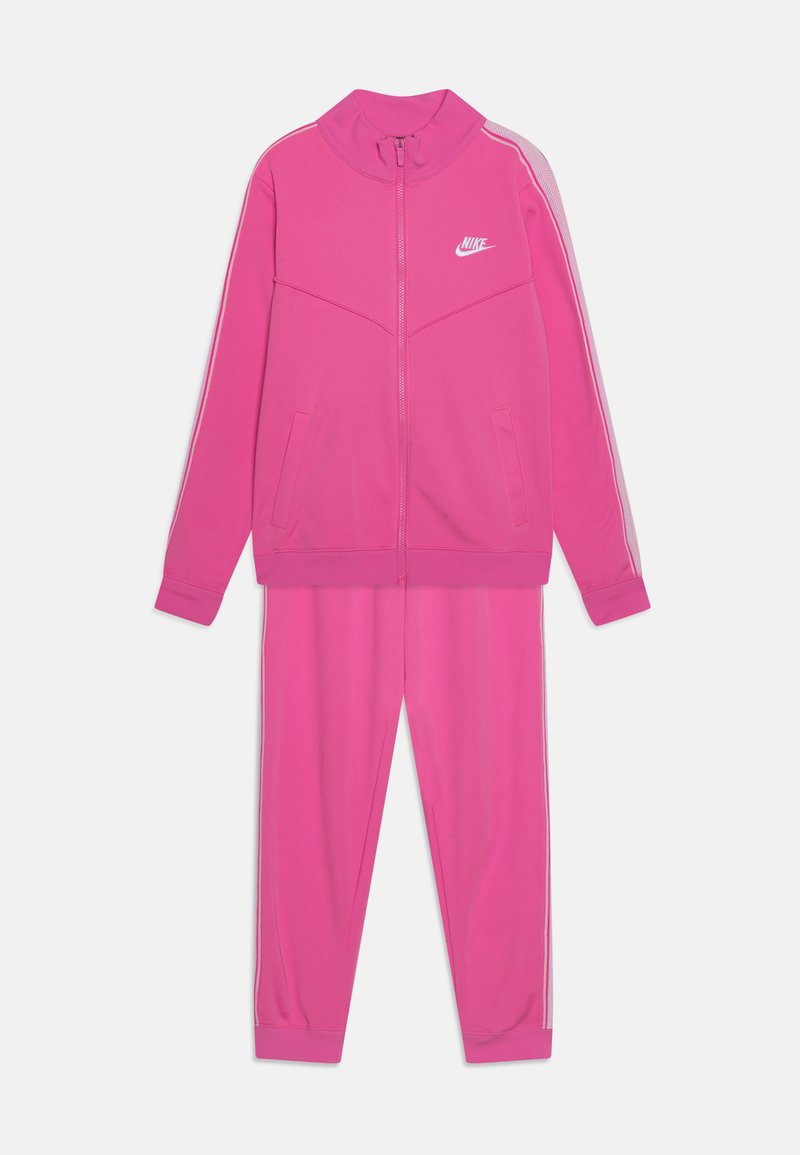 Nike Sportswear UNISEX SET - Training jacket - playful pink/white