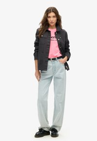 Superdry & Co VENUE - Camiseta estampada - punk pink