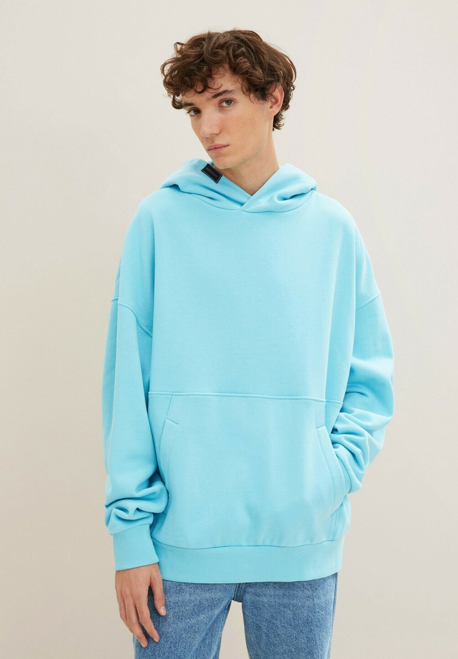TOM TAILOR DENIM OVERSIZED CUTLINE - Sweater - light dusty blue/lichtblauw  - Zalando.nl