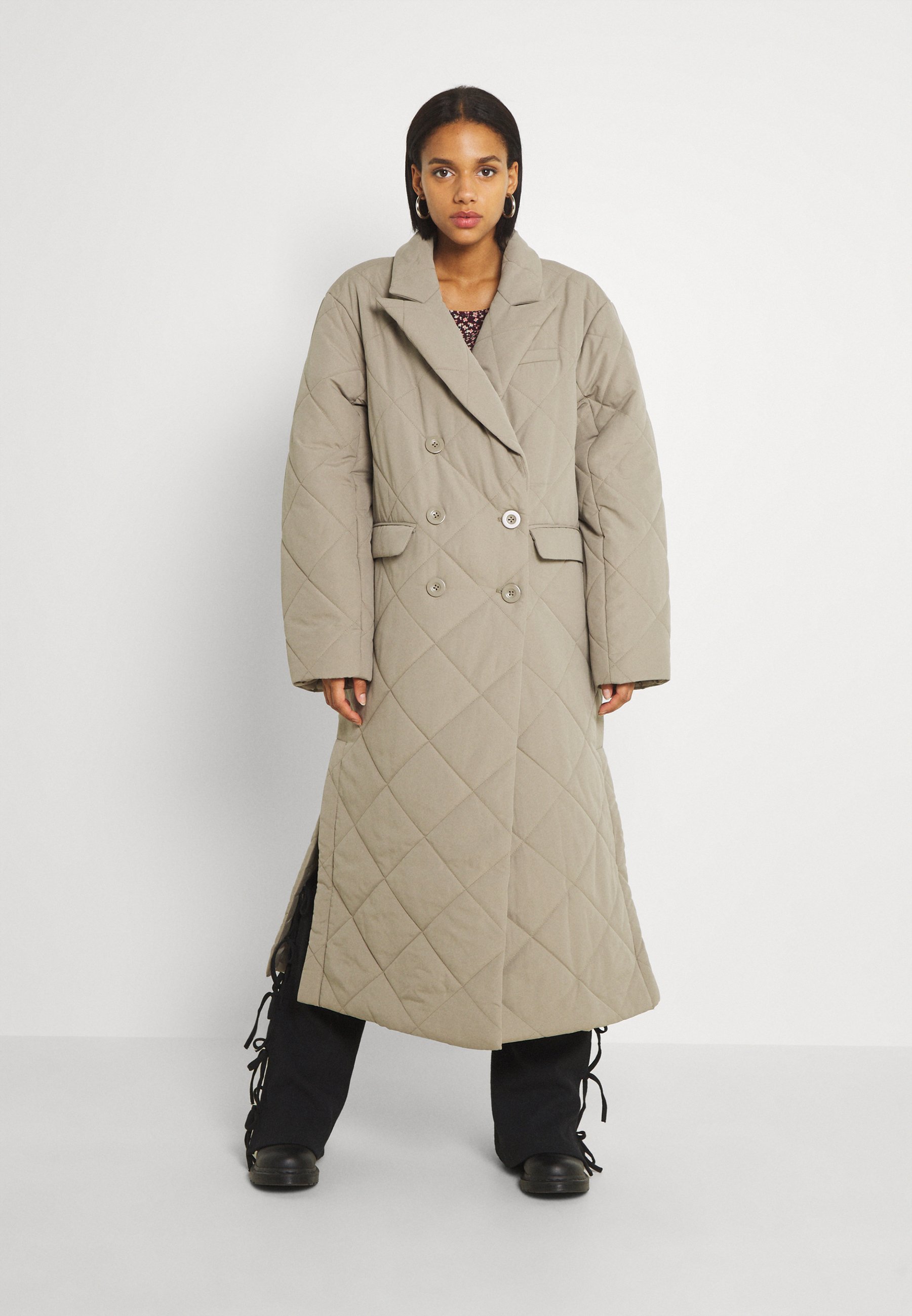 quilted winter coat