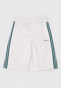 80S LOOSE BUTTONED 3-STRIPES 11-INCH BERMUDA - Šortky - off white