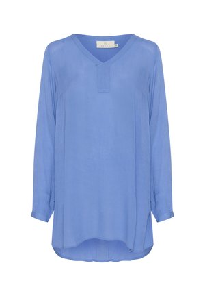 Kaffe KAAMBER V-NECK - Tuniek - ebb and flow