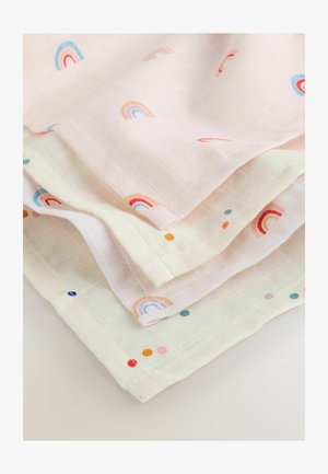 Next, UNISEX 4 PACK - Couverture en mousseline - bright rainbow