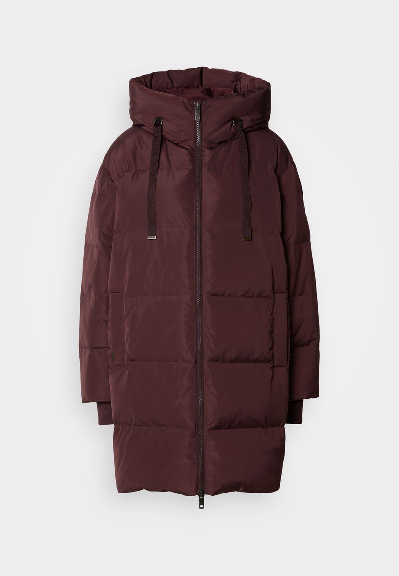 MOS MOSH Gewatteerde jas donkerbruin