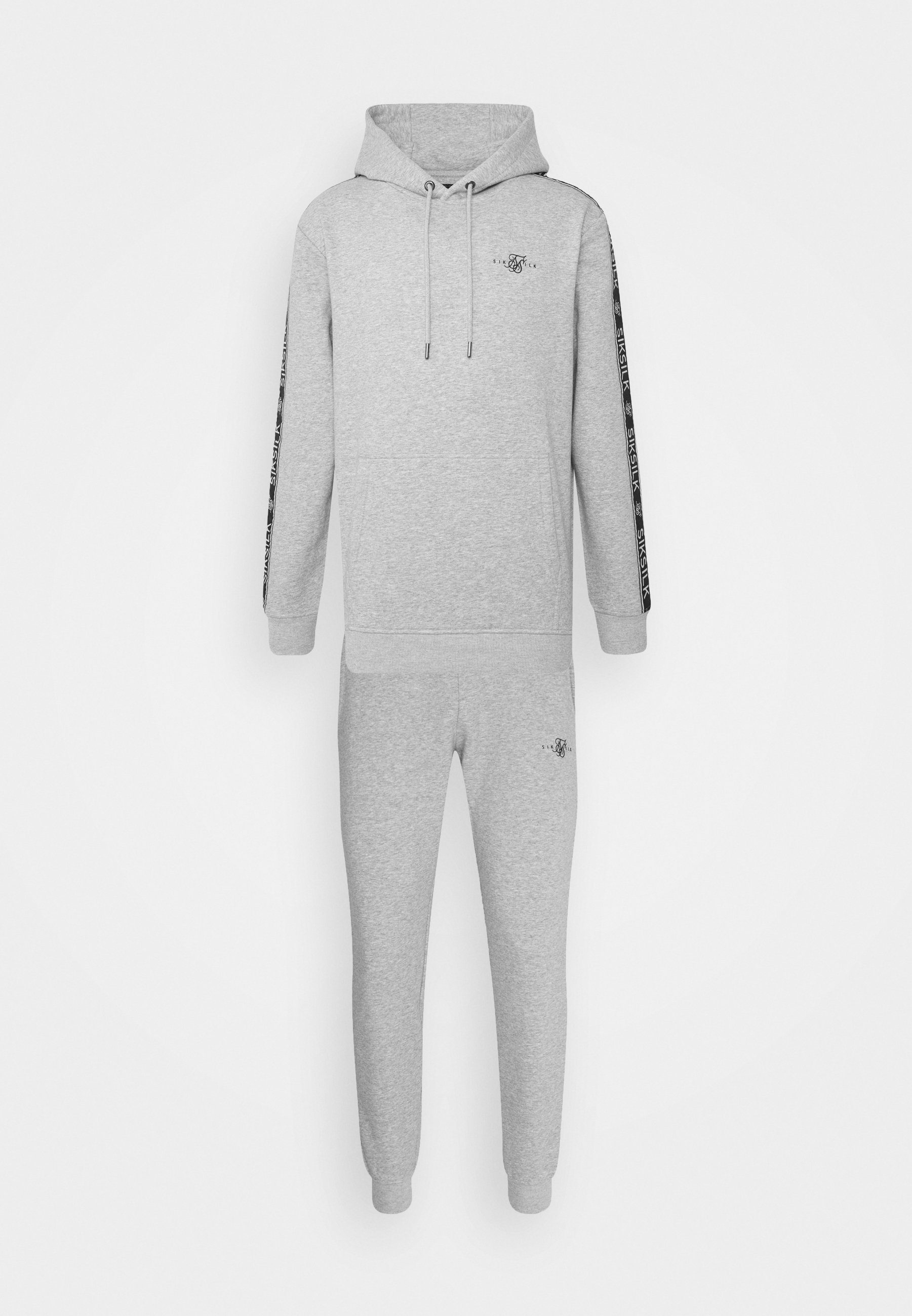SIKSILK SIKSILK OVERHEAD HOODIE - Chándal - grey/gris - Zalando.es