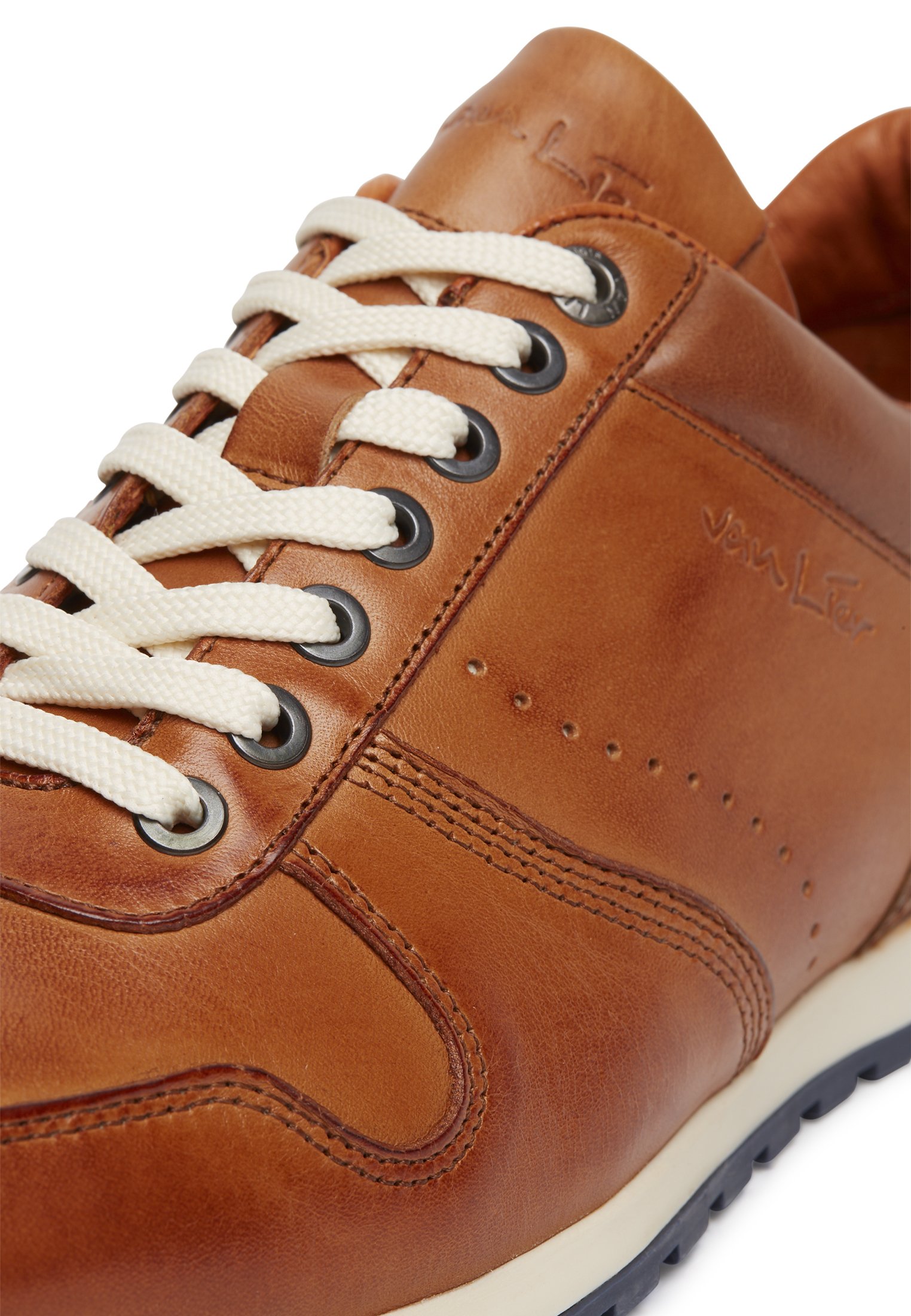 Van Lier LEONARDO - Sneakers laag - cognac/Cognac - Zalando.be