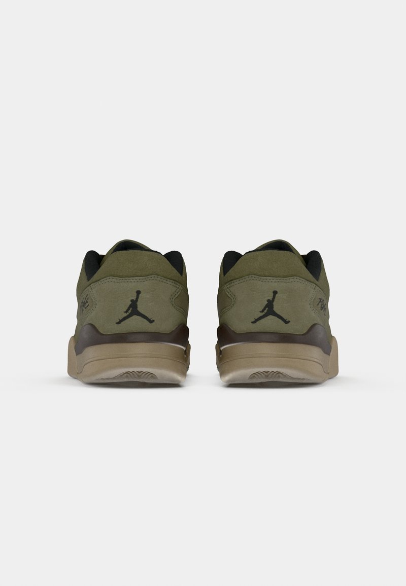 JORDAN FLIGHT COURT - Tenisky - medium olive/black/khaki/baroque brown