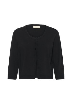 Cream, CRDELA BOLERO - Chaqueta de punto - pitch black