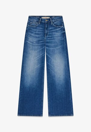 Guess, BELLFLOWER WIDE-LEG JEANS - Wide Leg - blau